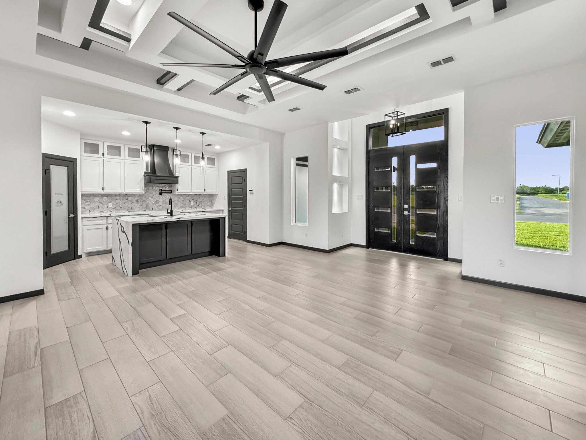 Custom home interior — Ilustria